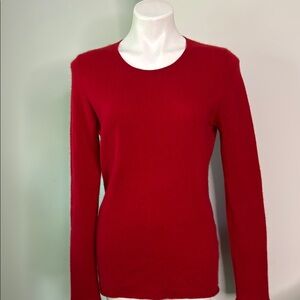 Old Navy Red Cashmere Pullover Classic size Large